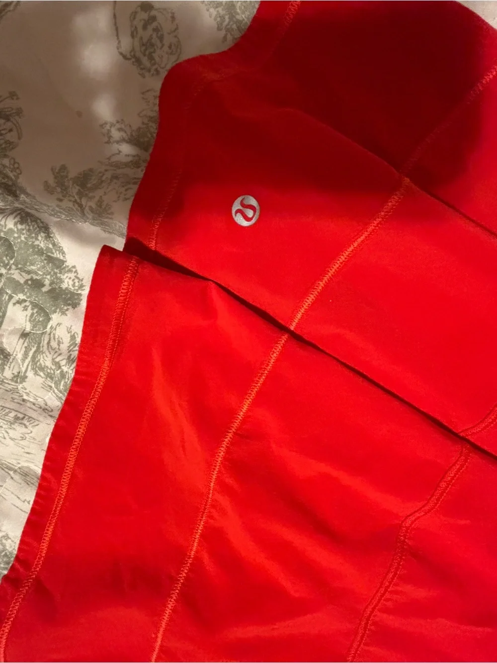 lululemon sz 8 Tall Pace Setter Red Skirt skort athleisure loungewear game day